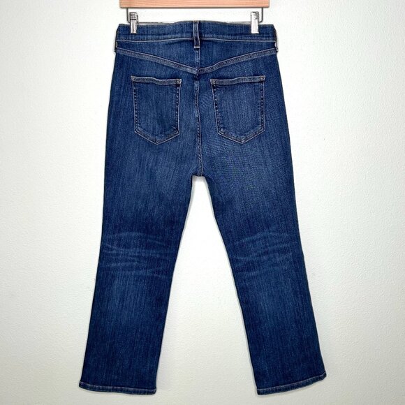 AYR The Pop High-Rise Straight Leg Crop in Icon Wash Size 32 Short - Picture 4 of 11